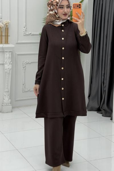 Beyza Takım Kahverengi