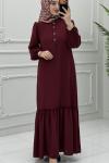 Hilal Elbise Bordo