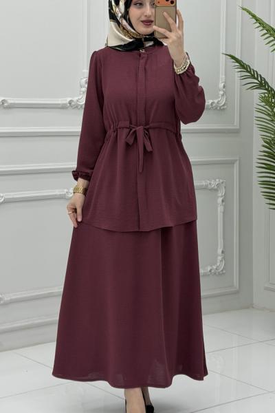 Lisa Etek Takım Gül Kurusu