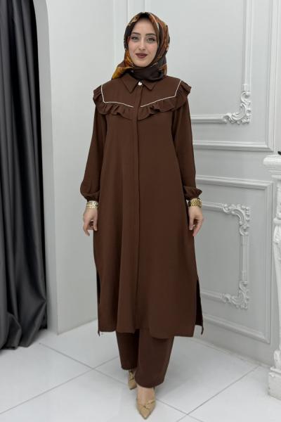 Liva Takım Kahverengi