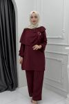 Yağmur Takım Bordo