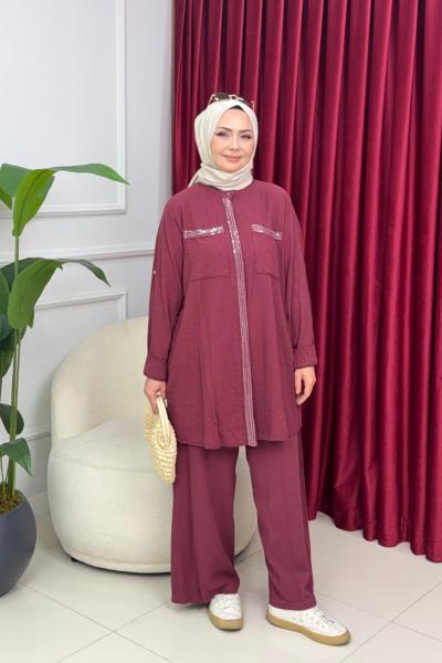 CLAY KETEN TAKIM - BORDO