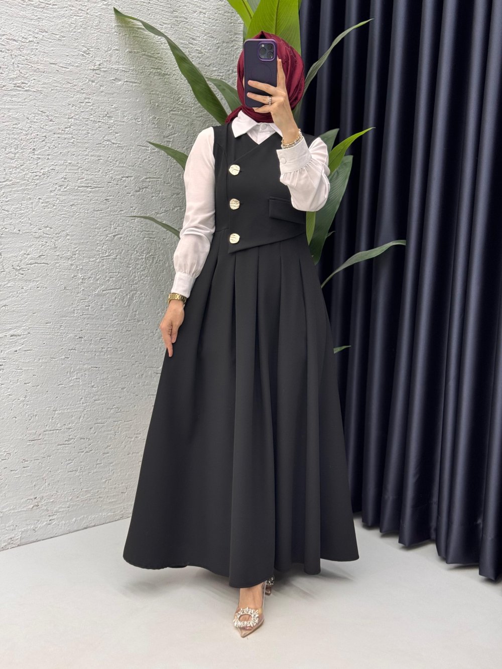 Siyah Afitap Tesettür Giyim Modelleri En Uygun Fiyatlarla